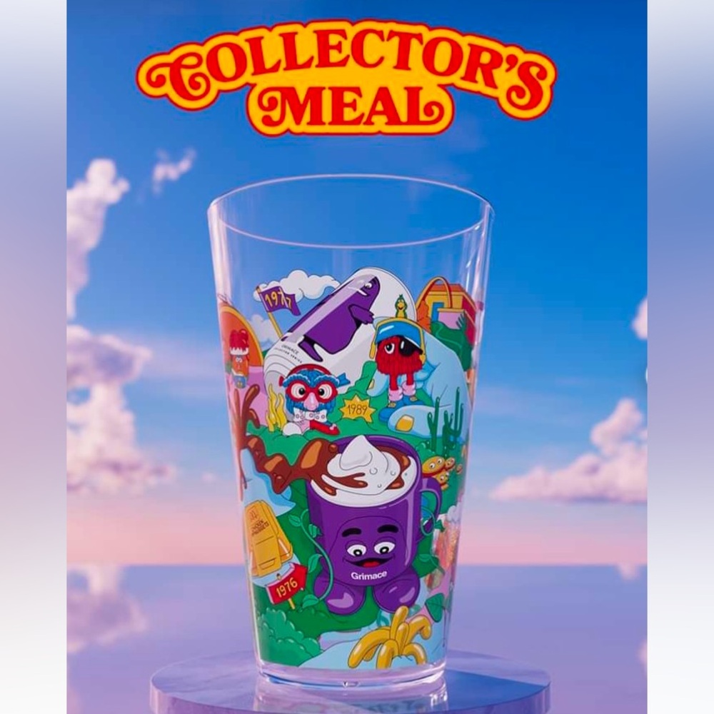 McDonalds Collectors Edition Grimace/Nugget Cup 2024